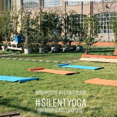 Yoga bimbi, Silent Yoga, PranaYoga e Design week di Milano