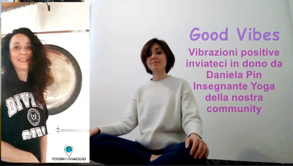 Vibrazioni positive dal gong di Daniela Pin