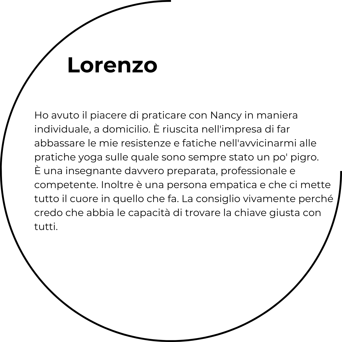 Recensione Nancy Sasso Yoga a Milano e online