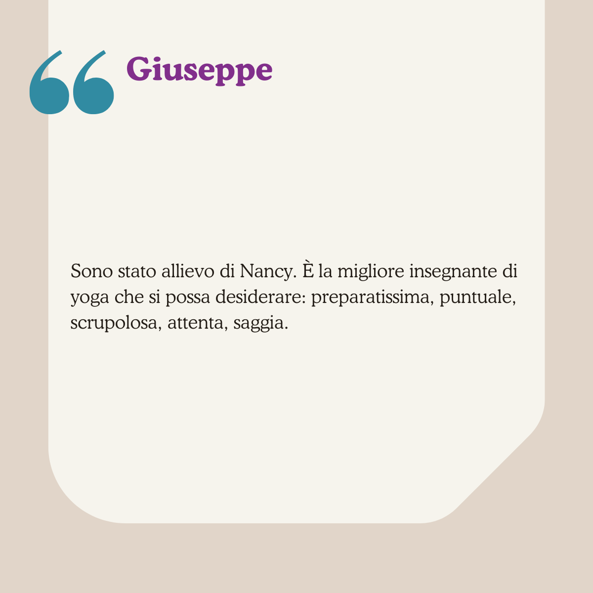 Recensione Nancy Sasso, Yoga Online, Yoga Milano, Yoga Melzo
