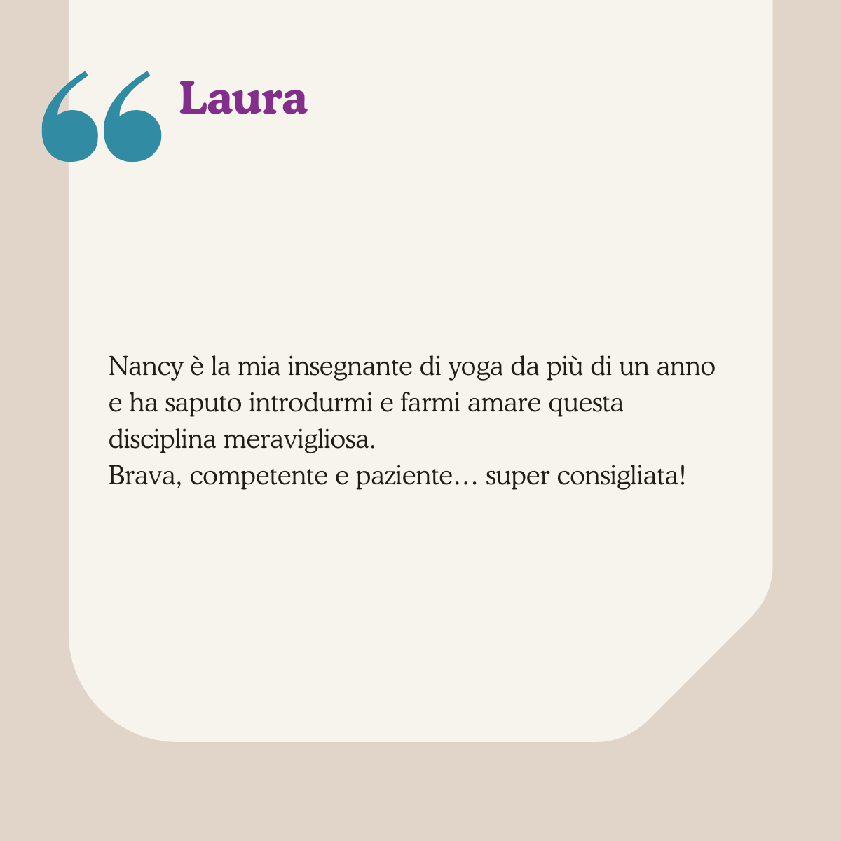Recensione Nancy Sasso, Yoga Online, Yoga Milano, Yoga Melzo