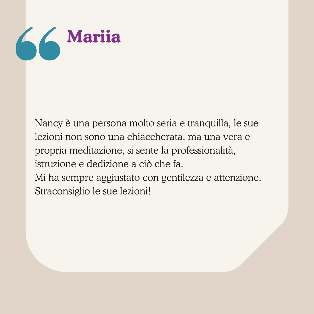 Recensione Nancy Sasso, Yoga Online, Yoga Milano, Yoga Melzo